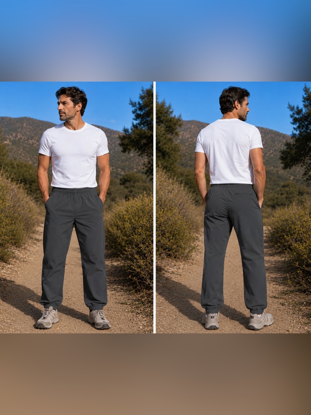 Soybu Men's Joggers in Charcoal